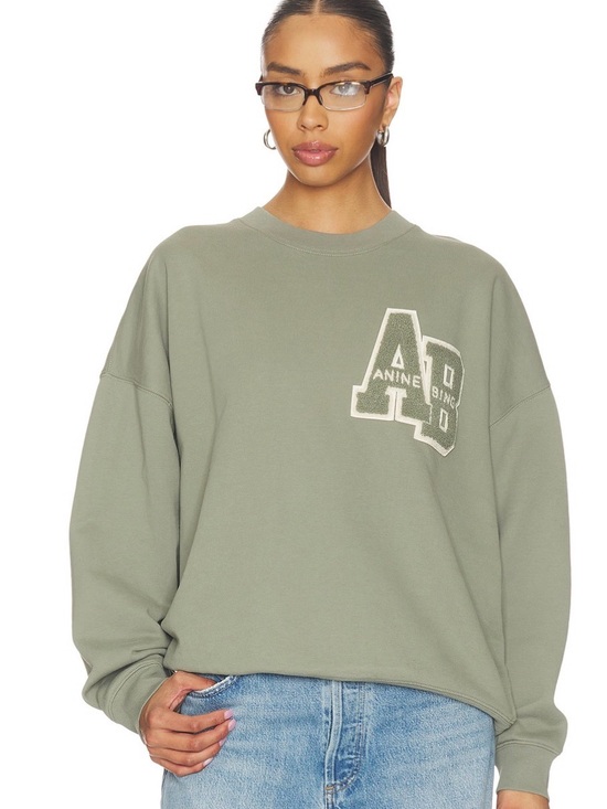 Anine Bing Sweaters - NWT Anine Bing Miles Letterman Sweatshirt